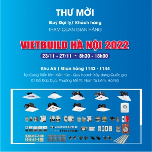 Thiết bị điện JYE - Đồng hành cùng Triển lãm Vietbuild hà Nội 2022