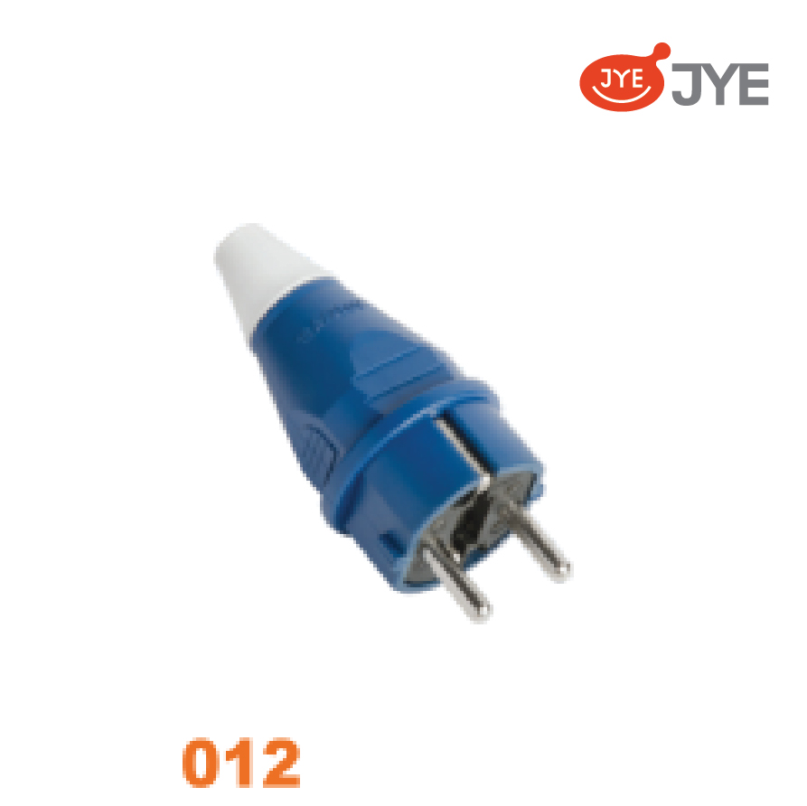 012 Phích cắm công nghiệp 2P IP44; 220-250V; 16A